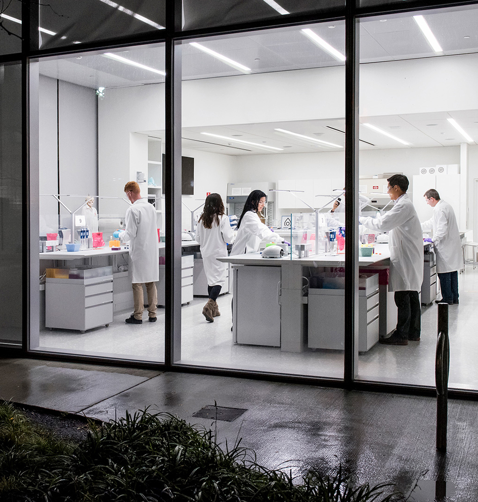Mennesker i laboratorie