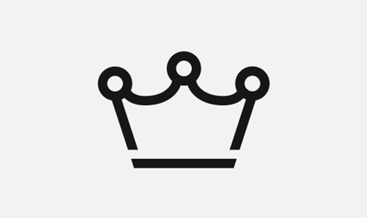 Icon representing a crown