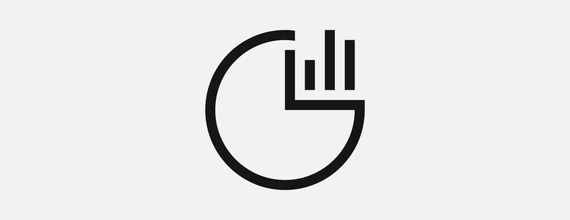 Icon representing analytics