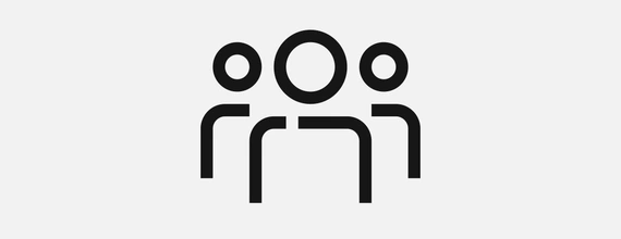 Icon representing a group of people