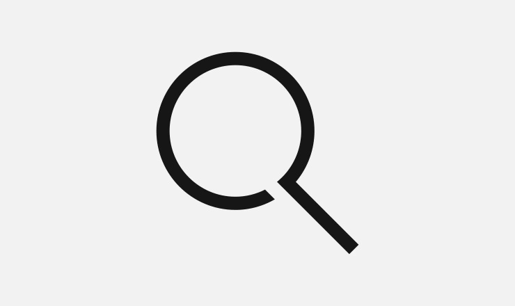 Icon representing a magnifying glass