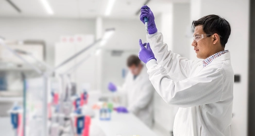 Scientist in a lab